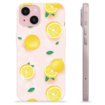 iPhone 15 TPU Case - Lemon Pattern