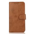 iPhone 15 Vintage 2-in-1 Wallet Case with Removable Cover - Brown