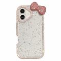 iPhone 16 Bow & Rhinestone Epoxy Case