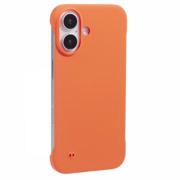 iPhone 16 Frameless Plastic Case - Orange