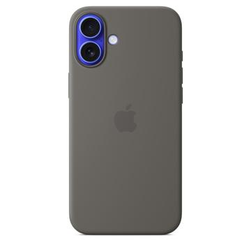 iPhone 16 Plus Apple Silicone Case with MagSafe MYYC3ZM/A - Stone Gray