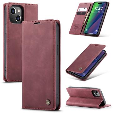 iPhone 16 Plus Caseme 013 Series Wallet Case - Wine Red