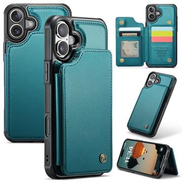 iPhone 16 Plus Caseme C22 Case RFID Card Wallet - Green