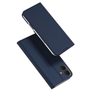 iPhone 16 Plus Dux Ducis Skin Pro Flip Case - Blue