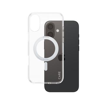 iPhone 16 Plus PanzerGlass Care Kickstand Case - MagSafe Compatible - Silver