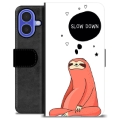 iPhone 16 Premium Wallet Case - Slow Down