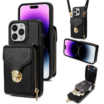 iPhone 16 Pro All-in-One Case with Wallet & Strap
