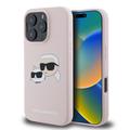 iPhone 16 Pro Karl Lagerfeld Double Heads Liquid Silicone MagSafe Case