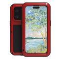 iPhone 16 Pro Love Mei Powerful Hybrid Case - Red