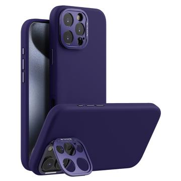iPhone 16 Pro Max Nillkin LensWing Pro Liquid Silicone Case - MagSafe Compatible - Purple