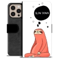 iPhone 16 Pro Max Premium Wallet Case - Slow Down