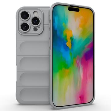 iPhone 16 Pro Max Rugged TPU Case - Light Grey