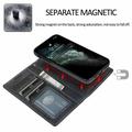 iPhone 16 Pro Vintage 2-in-1 Wallet Case with Removable Cover - Black