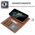 iPhone 16 Pro Vintage 2-in-1 Wallet Case with Removable Cover - Brown