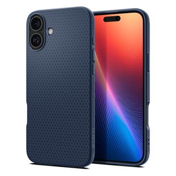 iPhone 16 Spigen Liquid Air TPU Case - Navy Blue