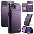 iPhone 16e/17e Caseme C22 Case RFID Card Wallet - Purple