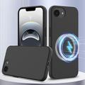 iPhone 16e Liquid Silicone Case - MagSafe Compatible - Black