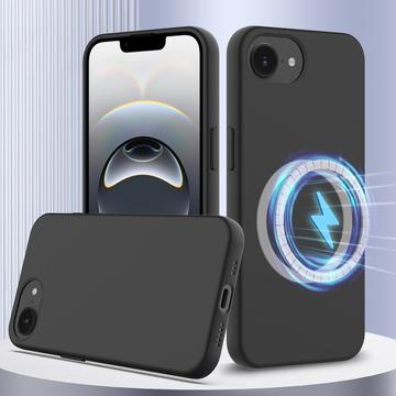 iPhone 16e Liquid Silicone Case - MagSafe Compatible - Black