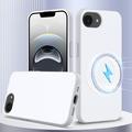 iPhone 16e/17e Liquid Silicone Case - MagSafe Compatible - White