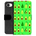 iPhone 16e Premium Wallet Case - Avocado Pattern