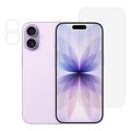 iPhone 17 2-in-1 Set Tempered Glass Screen Protector & Camera Lens