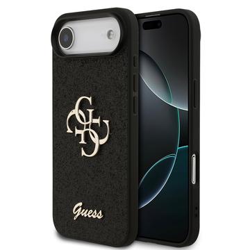 iPhone 17 Air Guess Fixed Glitter 4G Metal Logo Case