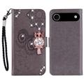 iPhone 17 Air Owl Rhinestone Wallet Case