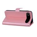 iPhone Air Owl Rhinestone Wallet Case - Rose Gold