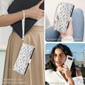 iPhone Air Rhombic Floral Wallet Case - Colorful Flowers
