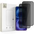 iPhone 17 Air Tech-Protect Glass Spy+ Privacy Tempered Glass Screen Protector - 2 Pcs. - Black