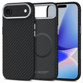iPhone Air Tech-Protect Ion Carbon Plastic Case - MagSafe Compatible - Black / Silver