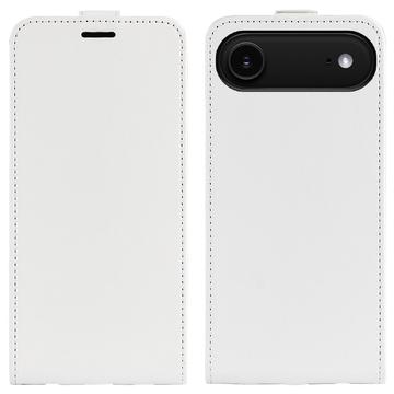 iPhone 17 Air Vertical Flip Case with Card Slot - White