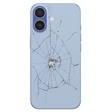 iPhone 17 Back Cover Repair - Glass Only - Blue
