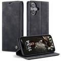 iPhone 17 Caseme 013 Series Wallet Case - Black