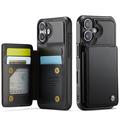 iPhone 17 Caseme C22 Case RFID Card Wallet - Black