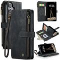iPhone 17 Caseme C30 Multifunctional Wallet Case - Black