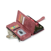 iPhone 17 Caseme C30 Multifunctional Wallet Case (Open Box - Bulk Satisfactory) - Red