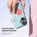 iPhone 17 Dux Ducis Luvy Case with Finger Ring/Hand Strap - Sky Blue / Heart