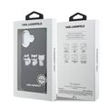 iPhone 17 Karl Lagerfeld IML Choupette Trio Watercolor Case - MagSafe Compatible - Black