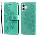 iPhone 17 Mandala Series Wallet Case - Green