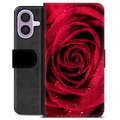 iPhone 17 Premium Wallet Case - Rose