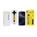 iPhone 17 Pro/18 Pro Tactical Impact Barrier for Rookies Tempered Glass Screen Protector - Black Edge