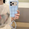 iPhone 17 Pro/18 Pro Cloud Puffer Silicone Case - Baby Blue
