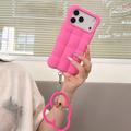 iPhone 17 Pro/18 Pro Cloud Puffer Silicone Case - Hot Pink