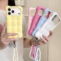 iPhone 17 Pro/18 Pro Cloud Puffer Silicone Case - Hot Pink