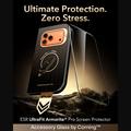 iPhone 17 Pro/18 Pro ESR UltraFit Armorite Pro Tempered Glass Screen Protector - 9H, 0.3mm - Black Edge