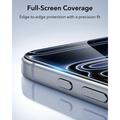 iPhone 17 Pro/18 Pro ESR UltraFit Tempered Glass Screen Protector - 9H, 0.3mm - Black Edge