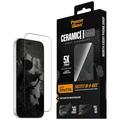 iPhone 17 Pro/18 Pro PanzerGlass Ceramic II Ultra-Wide Fit w. FastFit In-A-Box Screen Protector - 9H - Black Edge