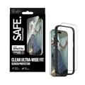 iPhone 17 Pro/18 Pro PanzerGlass Safe Ultra-Wide Fit Tempered Glass Screen Protector - 9H - Black edge