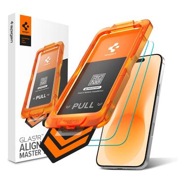 iPhone 17 Pro/18 Pro Spigen ALM Glas.tR Slim Screen Protector - 2 Pcs.